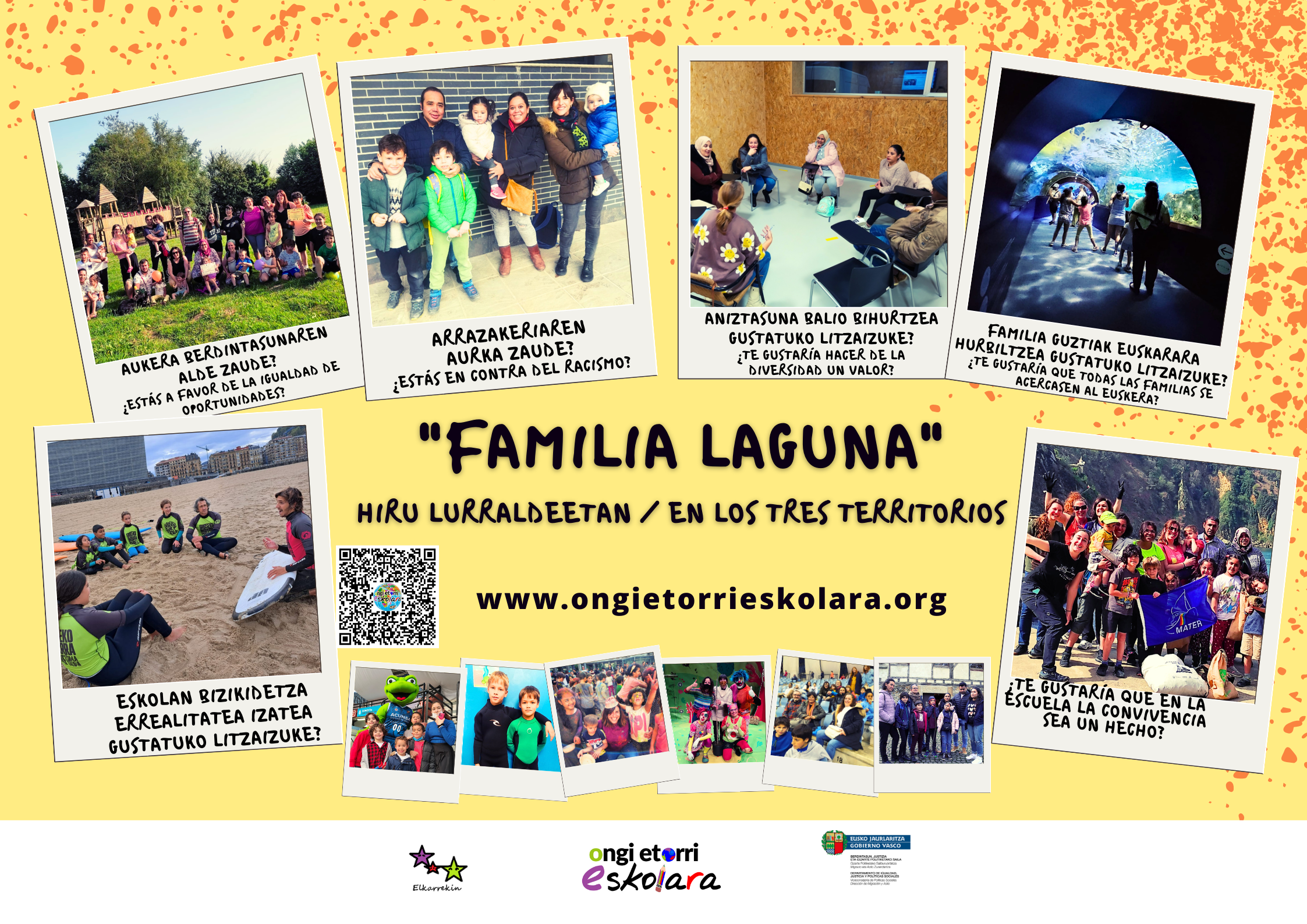 PRESENTACION DEL PROGRAMA FAMILIA LAGUNA EN LOS TRES TERRITORIOS DE EUSKADI
