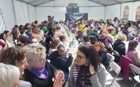 8 de Marzo, cena intercultural en Andoain