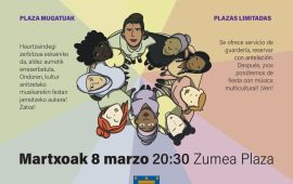 Cena de mujeres en Andoain para celebrar el 8 de Marzo