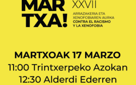 Marcha contra el racismo y la xenofobia