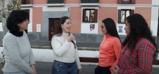 Familia Laguna programa | Andrea Torres, Xiomara Garache eta Gotzone Aranaga