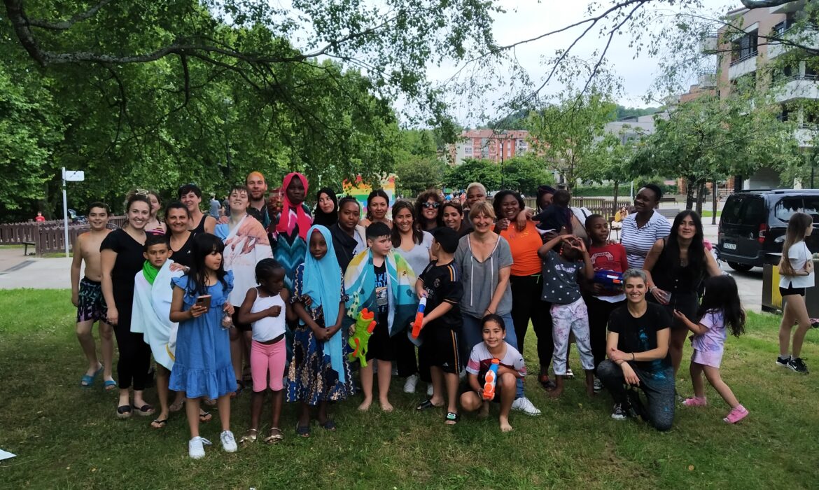 Acto de agradecimiento  a las «Familias laguna» de Andoain 2023-24