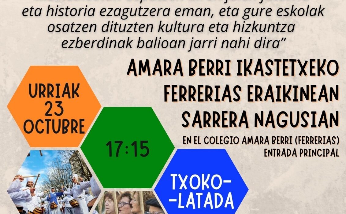 Presentacion del libreto de fiestas de la escuela en 12 idiomas