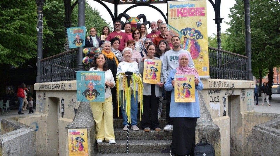Aurten ere “Errenterian 11 kolore” jaialdian “su artean, gure artean” ekimena burutuko dugu.